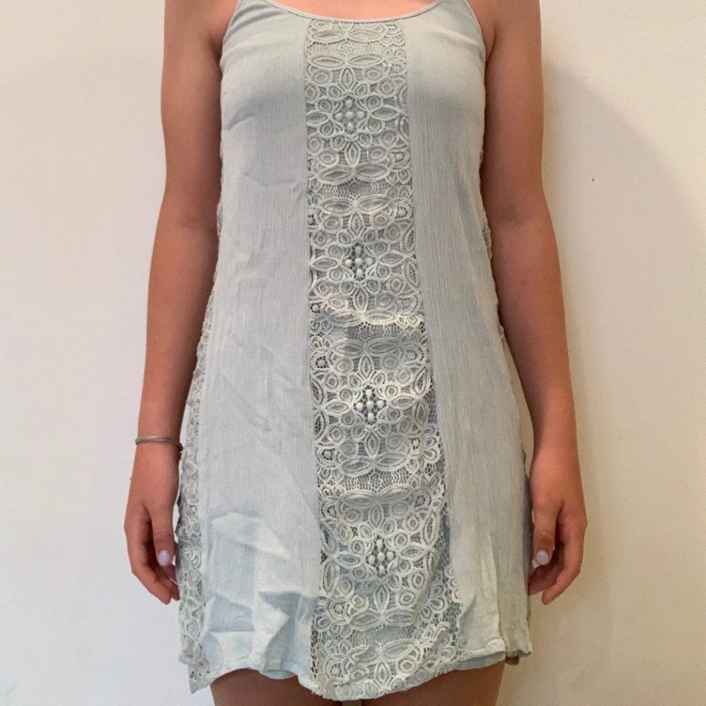 LIGHT BLUE SUN DRESS!!!!!!